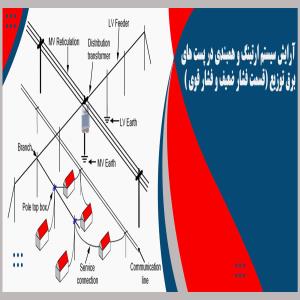 آرایش سیستم ارتینگ و همبندی در پست‌های برق توزیع (قسمت فشار ضعیف و فشار قوی )